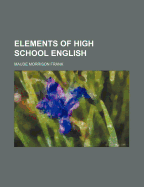 Elements of High School English