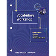 Elements of Language: Vocabulary Workshop Third Course