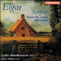 Elgar: Sospiri - Julian Milford (piano); Lydia Mordkovitch (violin)