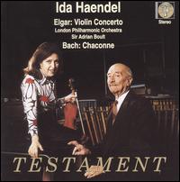 Elgar: Violin Concerto - Ida Haendel (violin); London Philharmonic Orchestra; Adrian Boult (conductor)
