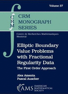 Elliptic Boundary Value Problems with Fractional Regularity Data: The First Order Approach
