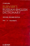 Elsevier's Russian-English Dictionary - Macura, Paul