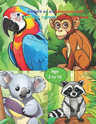 Embark on an Adventure with fantastic animals: A Coloring Book for Kids - Branco, Bruno Miguel