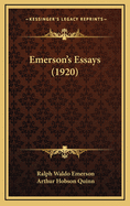 Emerson's Essays (1920)