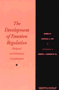 Emotion Regulation: Biological and Behavioral Considerations - Fox, Nathan A (Editor)