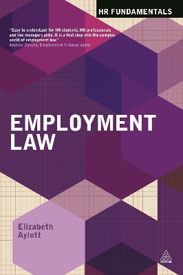 Employment Law - Aylott, Elizabeth