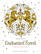 Enchanted Forest: 20 Drawings to Color and Frame