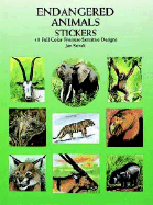 Endangered Animals Stickers: 48 Full-Color Pressure-Sensitive Designs