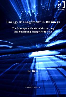 Energy Management in Business: The Manager's Guide to Maximising and Sustaining Energy Reduction - Oung, Kit