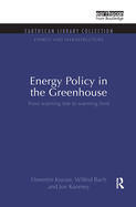 Energy Policy in the Greenhouse: From warming fate to warming limit