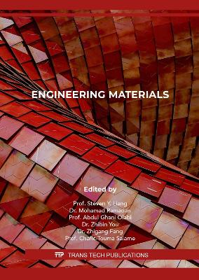 Engineering Materials - Liang, Steven Y. (Editor), and Ramadan, Mohamad (Editor), and Olabi, Abdul Ghani (Editor)