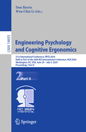 Engineering Psychology and Cognitive Ergonomics: 21st International Conference, EPCE 2024, Held as Part of the 26th HCI International Conference, HCII 2024, Washington, DC, USA, June 29 - July 4, 2024, Proceedings, Part I