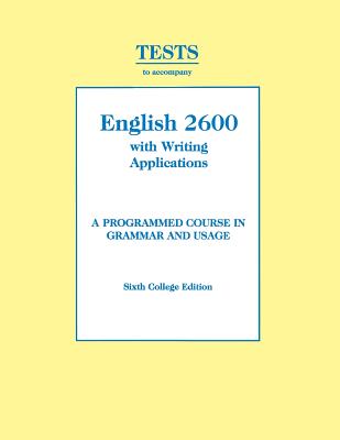 English 2600 College Ed - Tests - Blumenthal