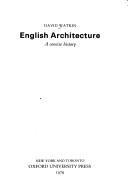 English Architecture: A Concise History