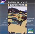 English Bassoon Concertos - Graham Salvage (bassoon); Royal Ballet Sinfonia