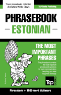 English-Estonian Phrasebook & 1500-Word Dictionary