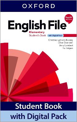 English File: Elementary: Student Book with Digital Pack: Print Student Book and 2 years' access to Student e-book, Workbook e-book, Online Practice and Student Resources - 