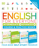 English for Everyone: Intermediate and Advanced Box Set: Course and Practice Books? "Four-Book Self-Study Program