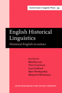 English Historical Linguistics: Historical English in contact. Papers from the XXth ICEHL