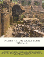 English History Source Books Volume 5