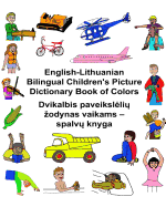 English-Lithuanian Bilingual Children's Picture Dictionary Book of Colors
