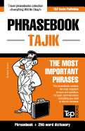 English-Tajik Phrasebook and 250-Word Mini Dictionary