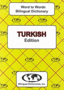 English-Turkish & Turkish-English Word-to-Word Dictionary - Sesma, C.