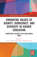 Enhancing Values of Dignity, Democracy, and Diversity in Higher Education: Comparative Insights for Challenging Times