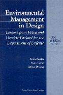 Enviromental Management in Design (1998): Lessons from Hewlett-Packard for the Department of Defense