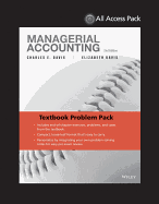 Eoc-only Davis Managerial Accounting, 2nd Edition