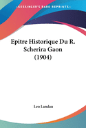 Epitre Historique Du R. Scherira Gaon (1904)