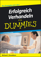 Erfolgreich Verhandeln fur Dummies