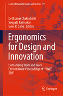 Ergonomics for Design and Innovation: Humanizing Work and Work Environment: Proceedings of HWWE 2021