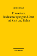 Erkenntnis, Rechtserzeugung Und Staat Bei Kant Und Fichte