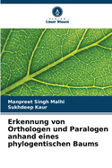 Erkennung von Orthologen und Paralogen anhand eines phylogentischen Baums