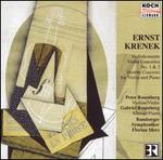 Ernst Krenek: Violin Concertos Nos. 1 & 2; Double Concerto - Gabriella Rosenberg (piano); Peter Rosenberg (violin); Bamberger Symphoniker; Florian Merz (conductor)