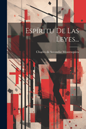 Espiritu de Las Leyes...