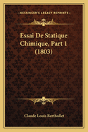 Essai De Statique Chimique, Part 1 (1803)