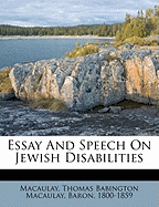 Essay and Speech on Jewish Disabilities