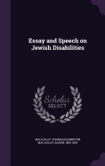 Essay and Speech on Jewish Disabilities