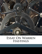 Essay on Warren Hastings