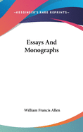 Essays And Monographs