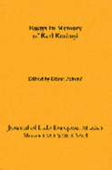 Essays in Memory of Karl Kerenyi
