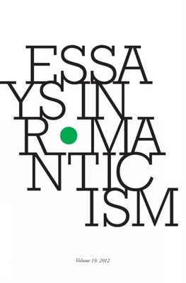 Essays in Romanticism, Volume 19 2012 - Vardy, Alan (Editor)