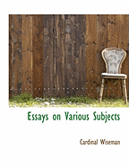 Essays on Various Subjects