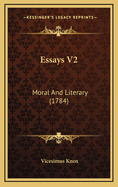 Essays V2: Moral and Literary (1784)