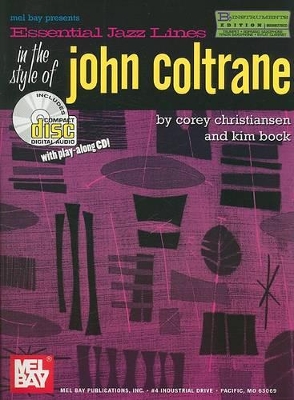 Essential Jazz Lines in the Style of John Coltrane, B-Flat Instruments Edition - Christiansen, Corey, and Bock, Kim