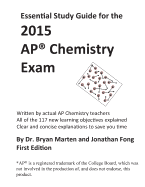Essential Study Guide for the 2015 AP(R) Chemistry Exam