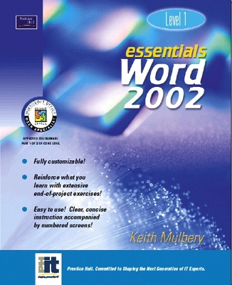 Essentials: Word 2002 Level 1 - Mulbery, keith