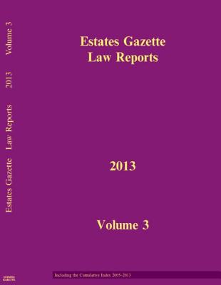 Estates Gazette Law Reports, Volume 3 - Marshall, Hazel (Editor)